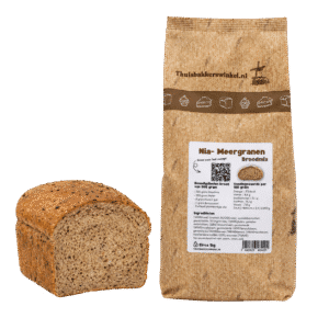 Nia- Donkermeergranen broodmix 1kg