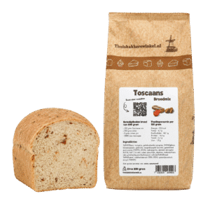 Toscaanse Broodmix 500 gram (met tomaat, paprika en specerijen)