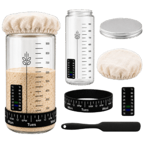 Zuurdesemstarter set - Fermentatie pot - 6 delig