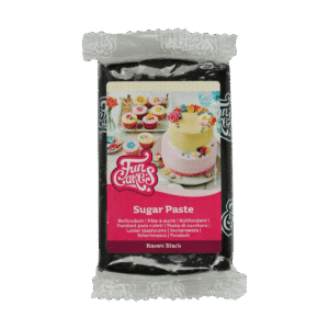 Funcakes Rolfondant Raven Black 250 gram