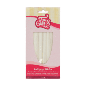FunCakes Lollipop Sticks 15cm pk/50