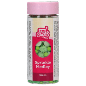 FunCakes Sprinkle Medley Green 65g