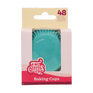 FunCakes Baking Cups Turquoise pk/48