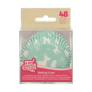 FunCakes Baking Cups – Winter Mint pk/48
