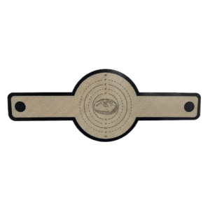 Siliconen bakmat rond met oren – Bread Sling voor dutch oven, bruin