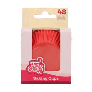FunCakes Baking Cups Rood pk/48