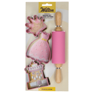 Wilton Baking Kit Koekjesuitstekers Prinses Set/4