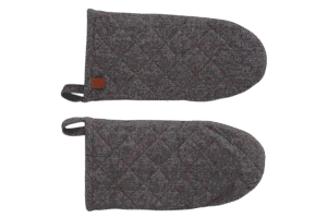 Cosy & Trendy - Stoffen Ovenwant- Black Chambray 30cm