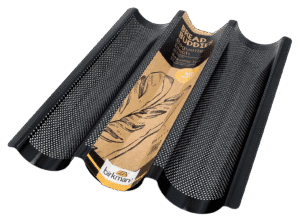 Birkmann Bread Buddies baguette tray – voor 3 stokbroden