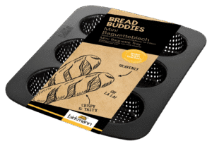 Birkmann Bread Buddies mini baguette bakvorm – 25,5 x 18,5 cm