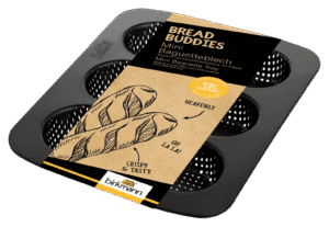Birkmann Bread Buddies mini baguette bakvorm – 25,5 x 18,5 cm