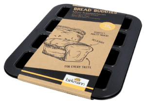 Birkmann Bread Buddies mini bakvorm – 35 x 27 cm, voor 8 baksels