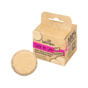 Birkmann - 'Cause we care - Mini Kraftpapier Cups - Ø 4 cm