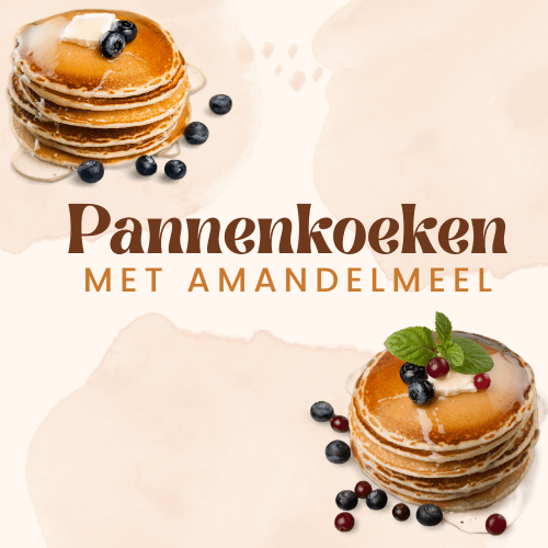 afbeelding voor Recept Pannenkoeken met amandelmeel