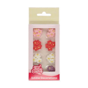 FunCakes Suiker Decoratie - Kleine Bloemen - Set/32