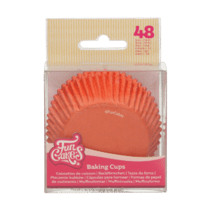 FunCakes Baking Cups Oranje pk/48