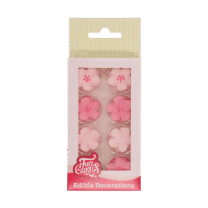 FunCakes Suikerdecoratie Bloemenmix Roze Set/24