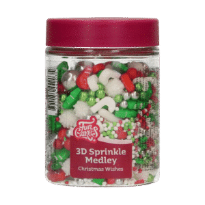 FunCakes 3D Sprinkle Medley Christmas Wishes 70 g
