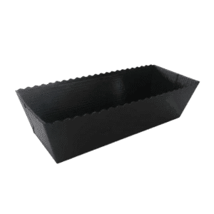 Bakvorm Karton - Zwart -per 5- 20x 7x 6cm