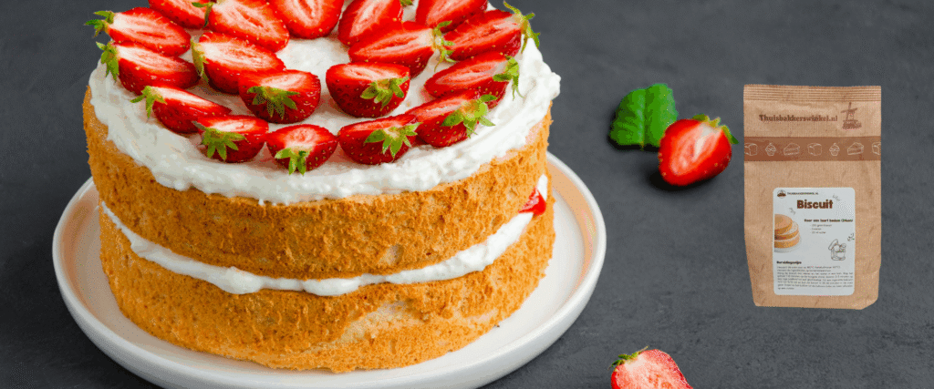 afbeelding voor Recept voor een biscuit bodem