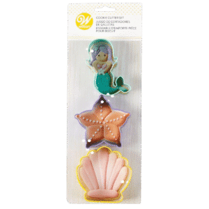 Wilton Cookie Cutter Sea Life Set/3