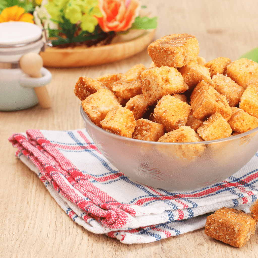 afbeelding voor Zelf croutons maken