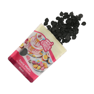 FunCakes Deco Melts - Zwart - 250 gram