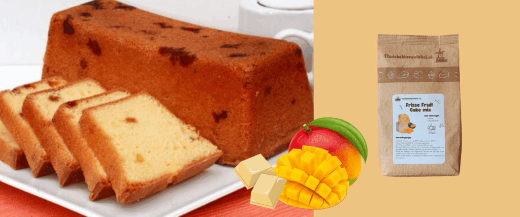 afbeelding voor Recept Frisse Fruit cake