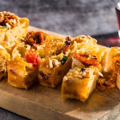 Afbeelding voor Focaccia van de Toscaanse broodmix