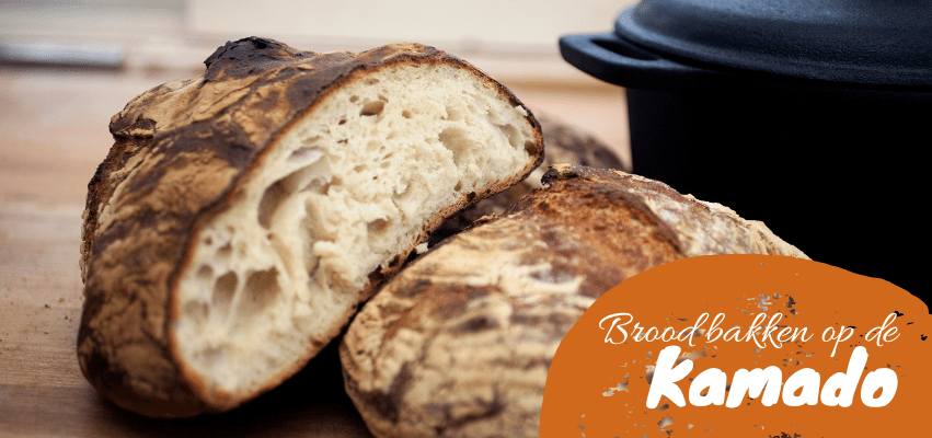 afbeelding voor Brood bakken op de Kamado