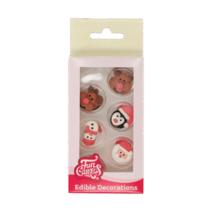 FunCakes SuikerDecoratie Kerstmis Set/12