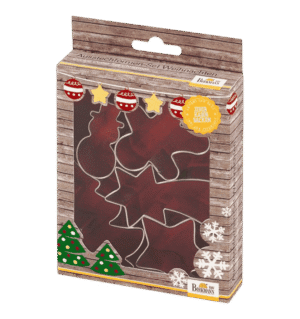 Birkmann Kerst Uitsteekvormen Set 5-delig