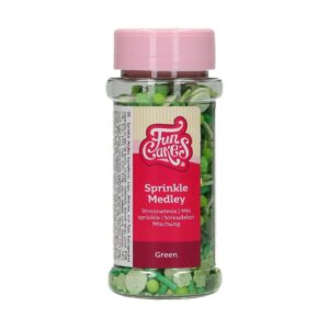 FunCakes Sprinkle Medley Green 65g