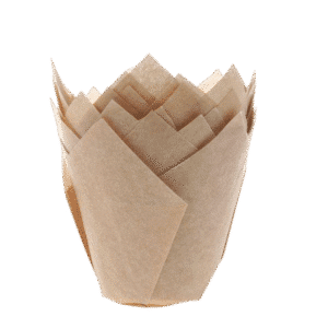 House Of Marie - Muffin Cups - Tulp Kraft pk/36