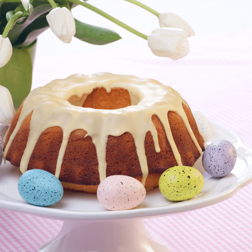 afbeelding voor Paas Tulband Cake met glazuur