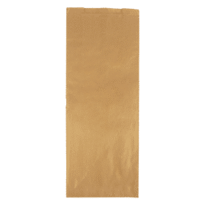 Papieren Broodzakken per 5 stuks (47 x 20 cm)