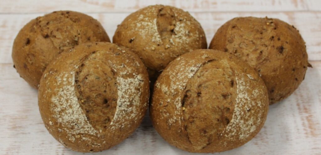 afbeelding voor Recept voor Donkermeergranen pistolets