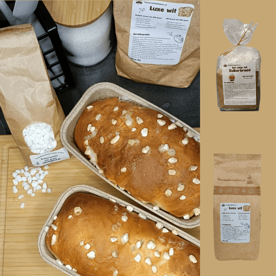 afbeelding voor Recept voor Suikerbrood (makkelijk)