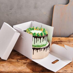 Funcakes Taartdoos Wit 25,5x 25,5x 25 cm