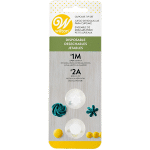 Wilton Disposable Cupcake Tip set/2 (#1M, #2A)