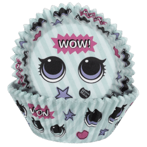 House of Marie Baking Cup WOW Eyes pk/50