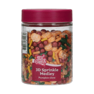 FunCakes 3D Sprinkle Medley Pumpkin Glow 70g