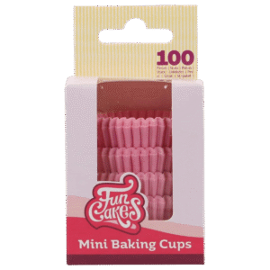 FunCakes Mini Baking Cups Light Pink pk/100
