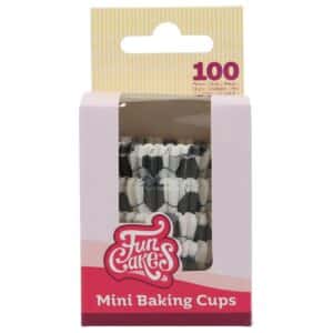 FunCakes Mini Baking Cups Football pk/100