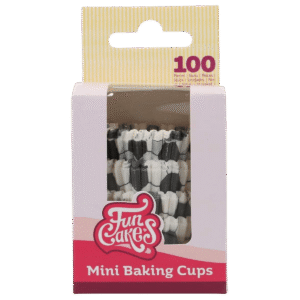 FunCakes Mini Baking Cups Football pk/100