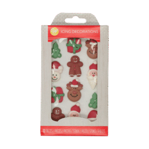 Wilton Royal Icing Decorations Christmas set/12