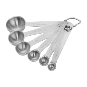 RVS Maatlepels - set van 6