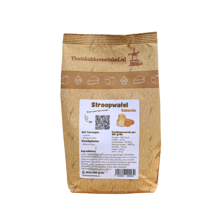 Stroopwafel cake mix