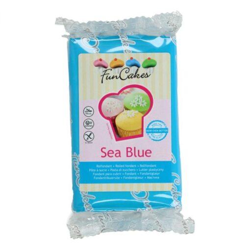 Funcakes rolfondant Sea Blue 250 gram