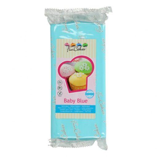 Funcakes rolfondant baby blauw 1kg